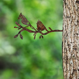 Aberto Design Bird On The Branch 07 - Marrón
